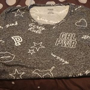 VS Pink Cozy Sleep Shirt